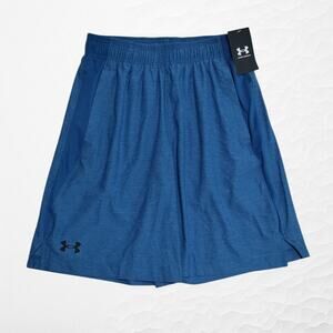 Under Armour Mens Tech Vent‎ Shorts Sz Small Blue Athletic Loose Fit 1376955 NWT
